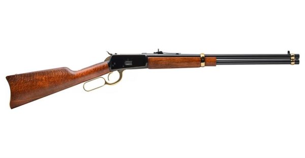 Rossi R92 44 Mag Lever-Action Rifle with Brazilian Hardwood Stock and Gold Accents